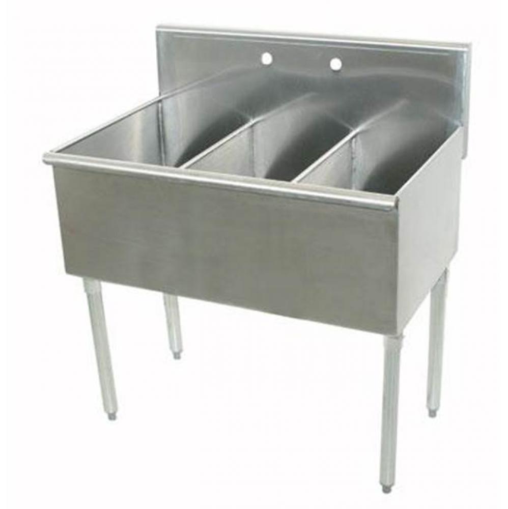 Square Corner Scullery Sink