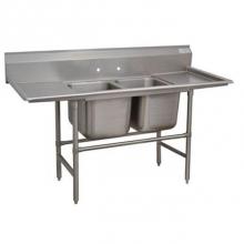 Advance Tabco 94-62-36-18RL - Regaline Sink, 2-compartment