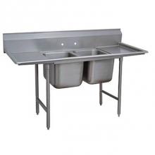 Advance Tabco 93-2-36-36RL - Regaline Sink, 2-compartment