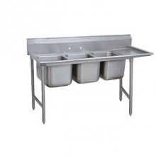 Advance Tabco 9-23-60-36R - Regaline Sink, 3-compartment