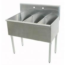 Advance Tabco 4-3-54 - Square Corner Scullery Sink