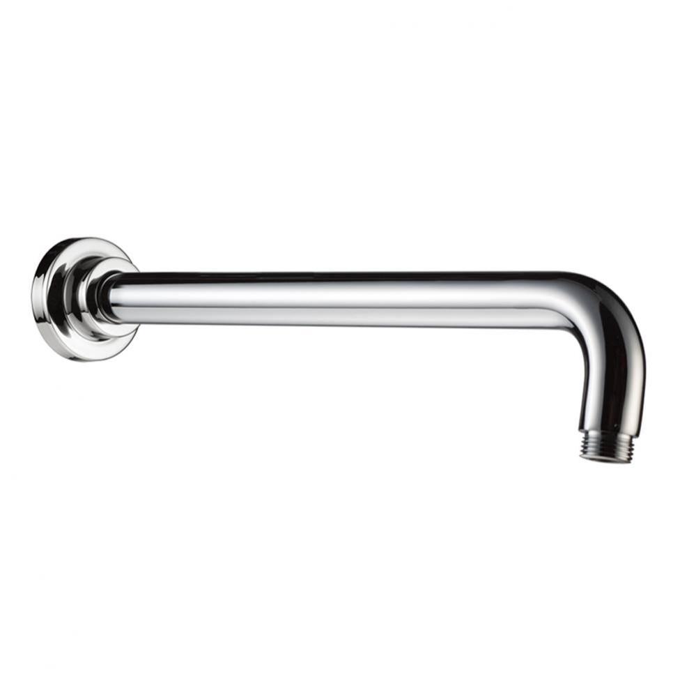 Polished Chrome 16'' Wall Mounted Round Shower Arm