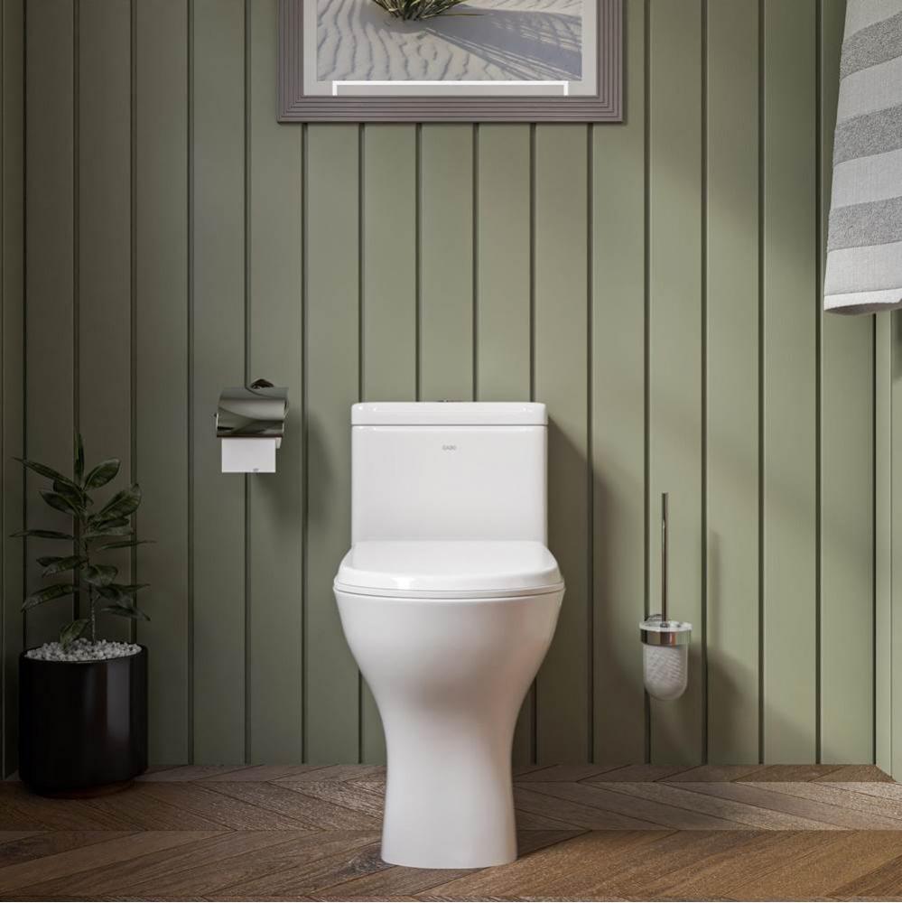 EAGO TB353 DUAL FLUSH ONE PIECE ECO-FRIENDLY HIGH EFFICIENCY LOW FLUSH CERAMIC TOILET