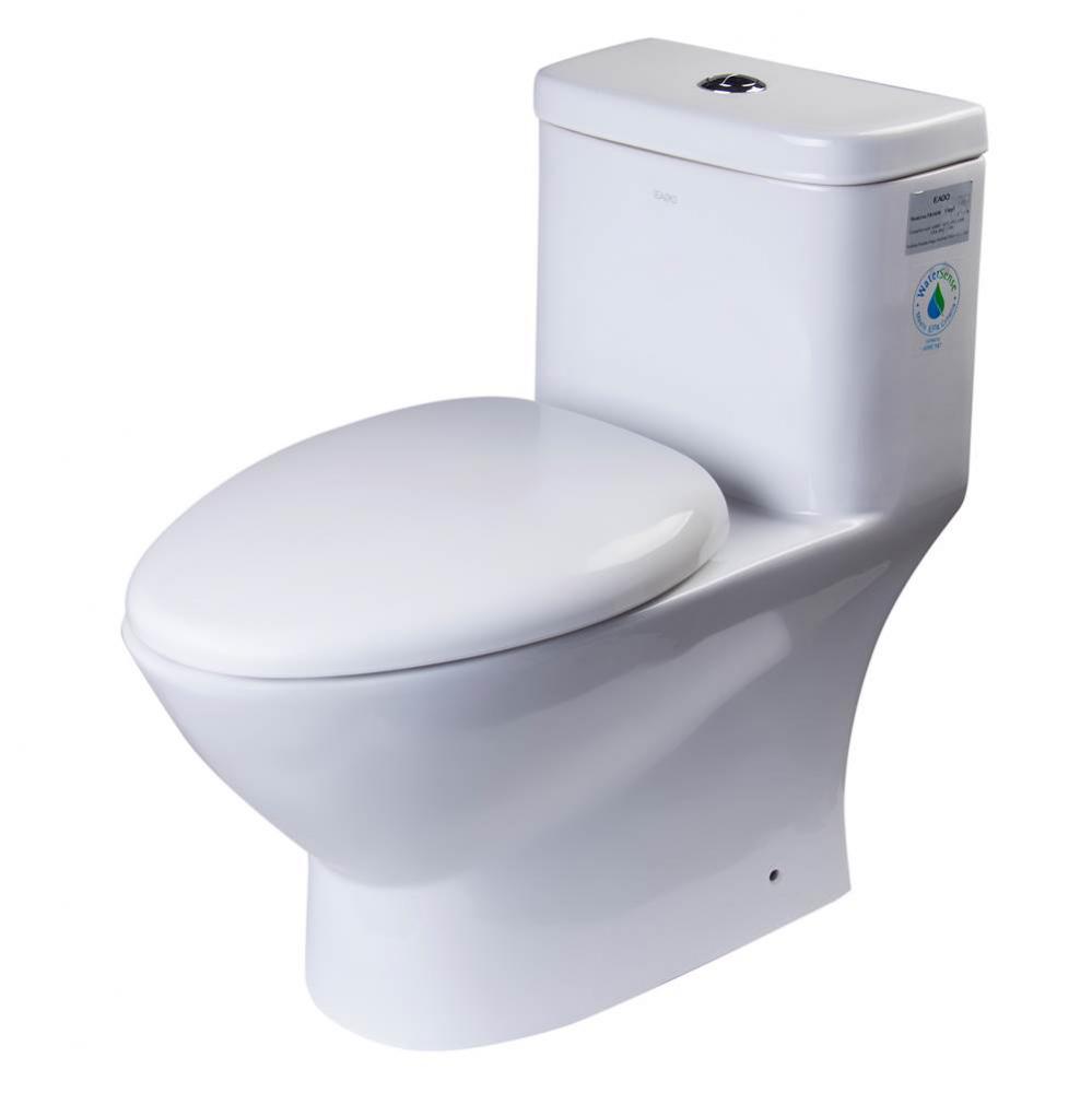 EAGO TB346 MODERN DUAL FLUSH ONE PIECE ECO-FRIENDLY HIGH EFFICIENCY LOW FLUSH CERAMIC TOILET