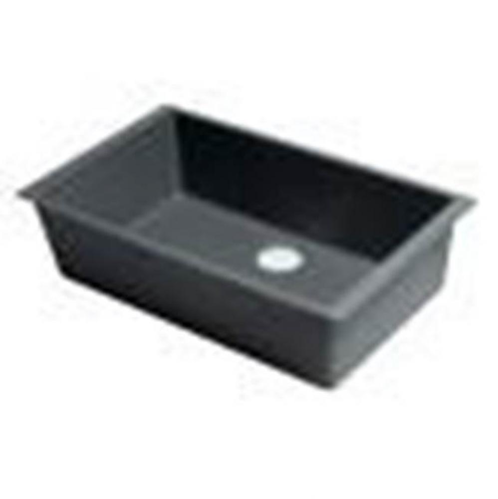 Titanium 30'' Undermount Single Bowl Granite Composite Kitchen Sink