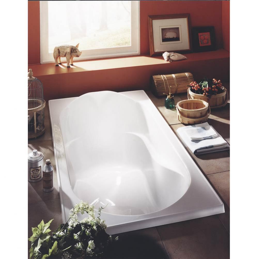 Hibiscus Bathtub 34x66, Whirlpool/vibro-air, White