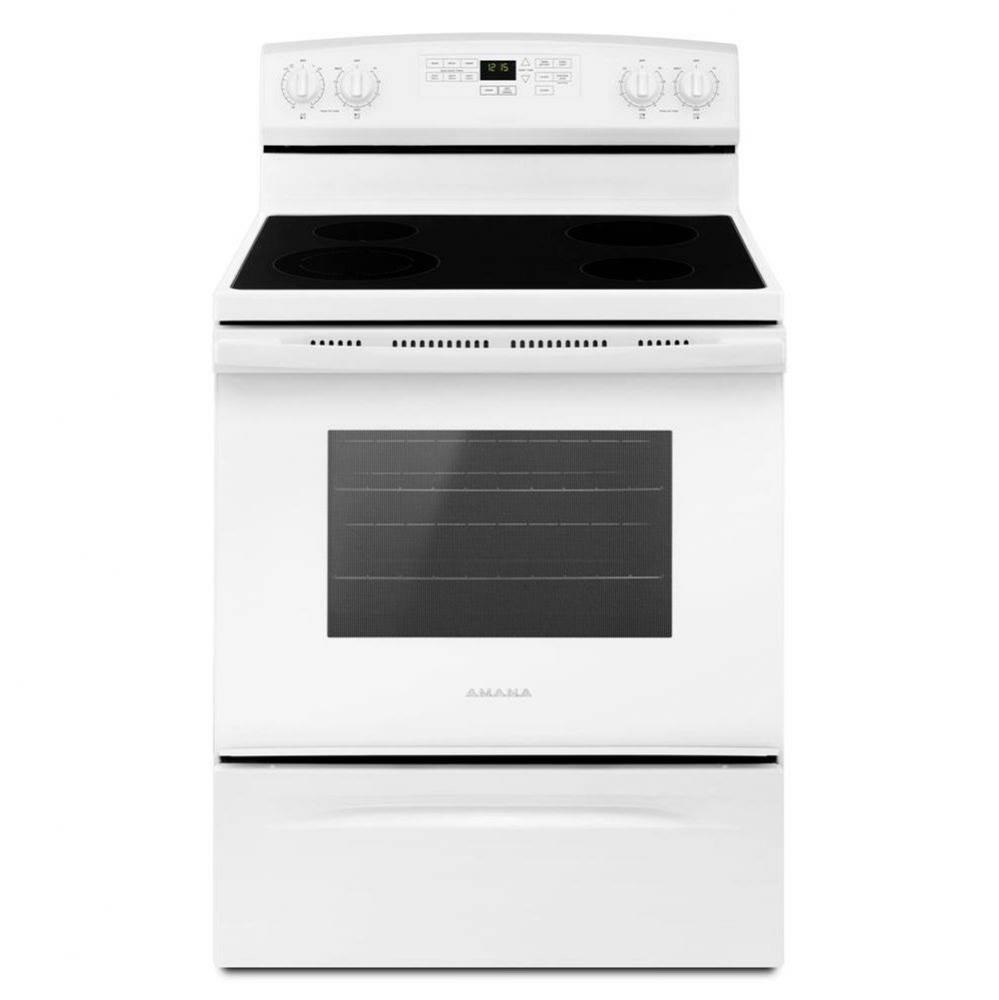 30-inch Amana® Electric Range with Self-Clean Option