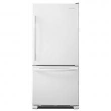 Amana ABB1924BRW - 29-inch Wide Amana Bottom-Freezer Refrigerator with EasyFreezer&trade; Pull-Out Drawer - 18 cu