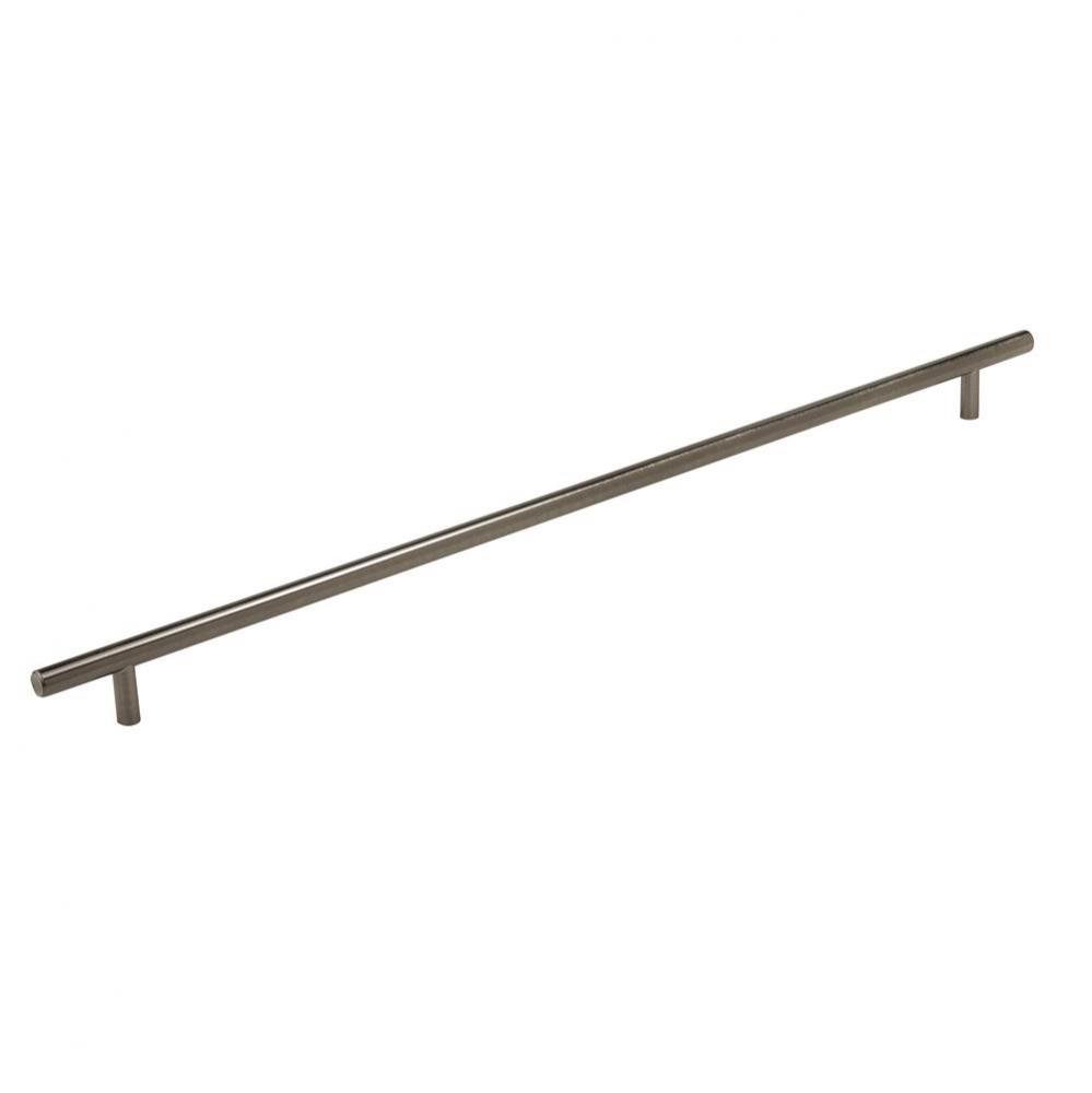 Bar Pulls 18-7/8 in (480 mm) Center-to-Center Gunmetal Cabinet Pull