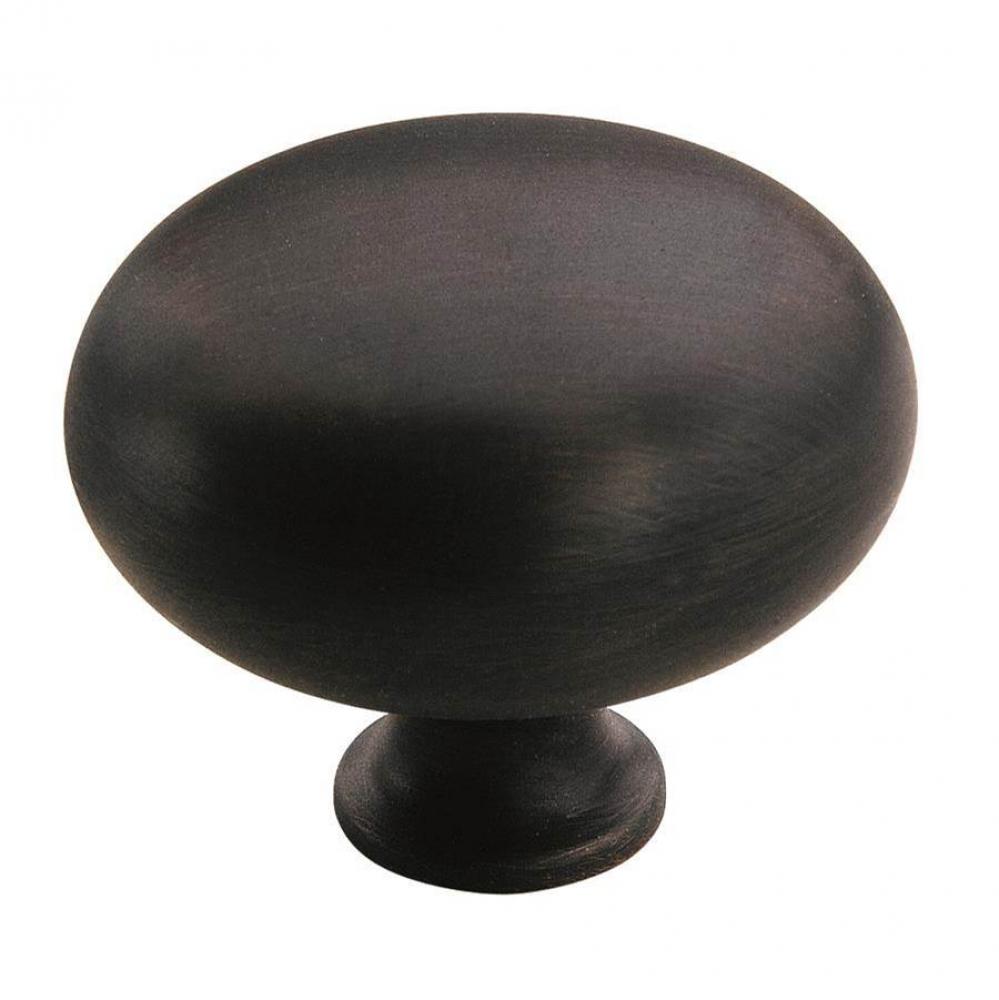 Classics 1-1/2 in (38 mm) Diameter Oil-Rubbed Bronze Cabinet Knob