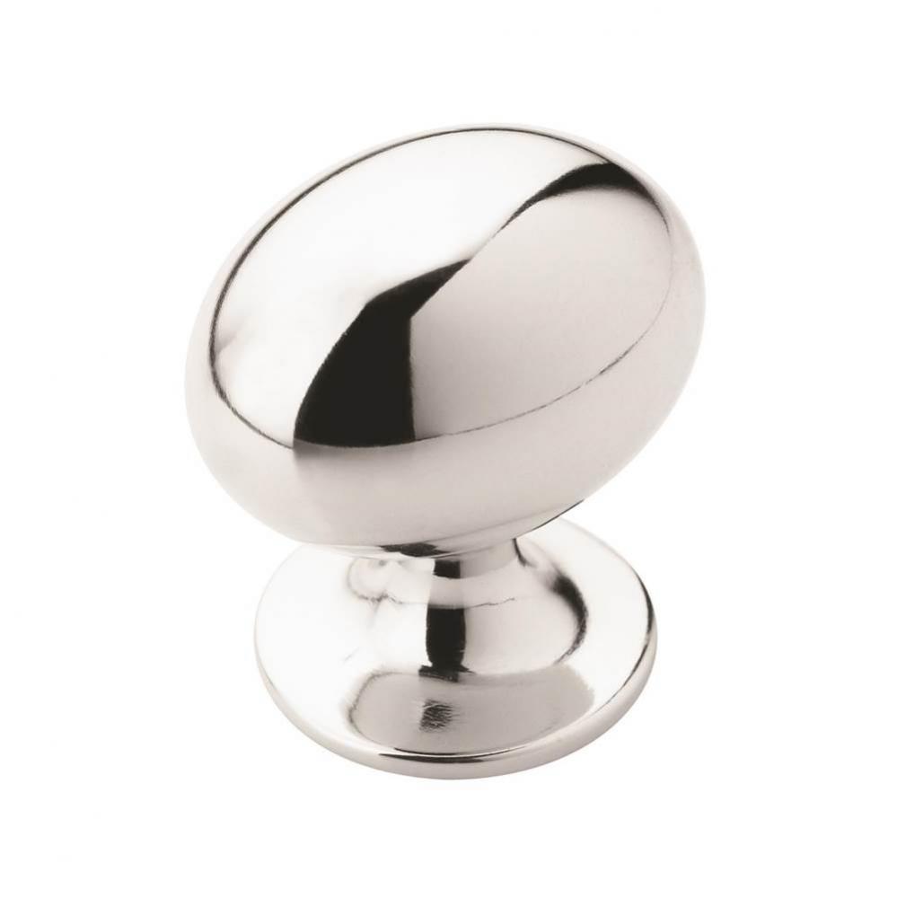 Allison Value 1-3/8 in (35 mm) Length Polished Chrome Cabinet Knob