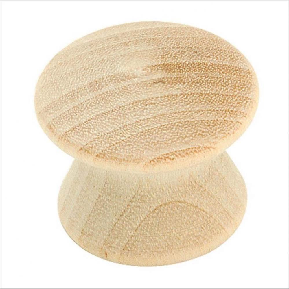 Allison Value 1 in (25 mm) Diameter Unfinished Cabinet Knob