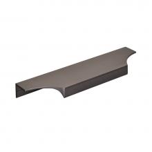 Amerock BP36752BCR - Extent 6-9/16 in (167 mm) Center-to-Center Black Chrome Cabinet Edge Pull