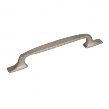 Amerock BP55321G10 - Highland Ridge 6-5/16 in (160 mm) Center-to-Center Satin Nickel Cabinet Pull