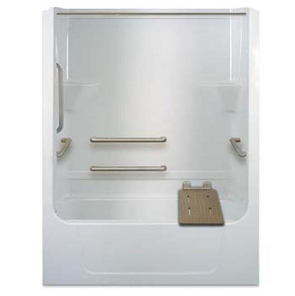 AS000356-X4HBSR-WHT Plumbing Tub Enclosures