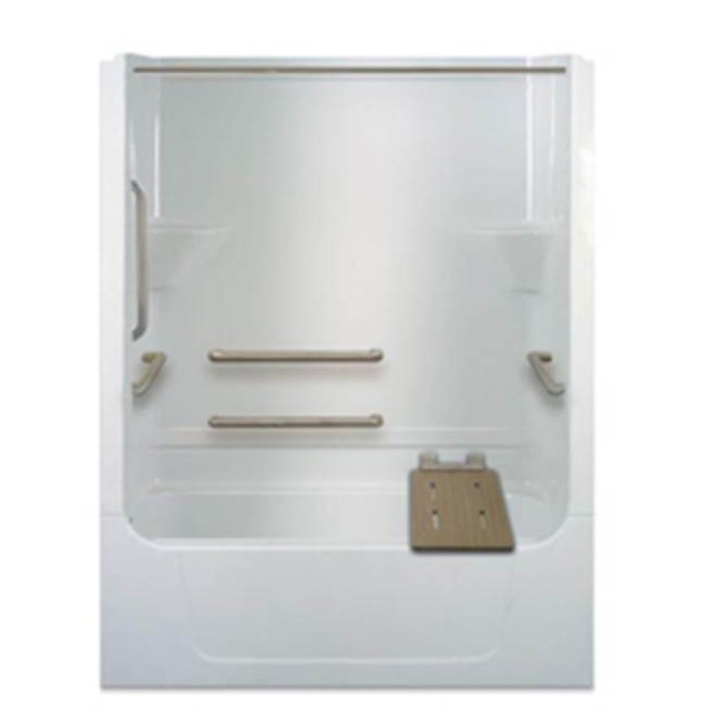 AS000665-XTASADAL-WHT Plumbing Tub Enclosures