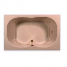 Aquarius Bathware AS000622-FC-WP-WHT - Monterey 6642 Bathtub