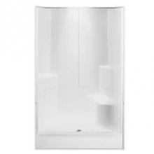 Aquarius Bathware AS000681-L-WHT - STN4887SH 3P 1S - Shower