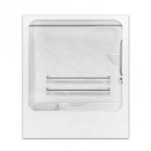 Aquarius Bathware AS000667-XTASADAR-WHT - AS000667-XTASADAR-WHT Plumbing Tub Enclosures