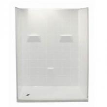 Aquarius Bathware AS000693-R-WHT - MP6033SH 5P L/R - Shower