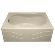 Aquarius Bathware AS000215-L-WP-SKLTB - G6042CS Bathtub