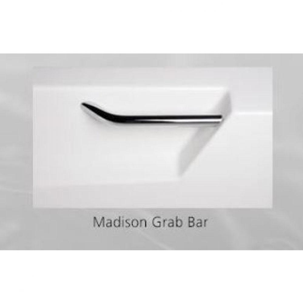 Madison Series Grab Bar  - Antique Brass