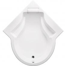 Americh KL4747BA2-WH - Key Largo 4747 - Builder Series / Airbath 2 Combo - White