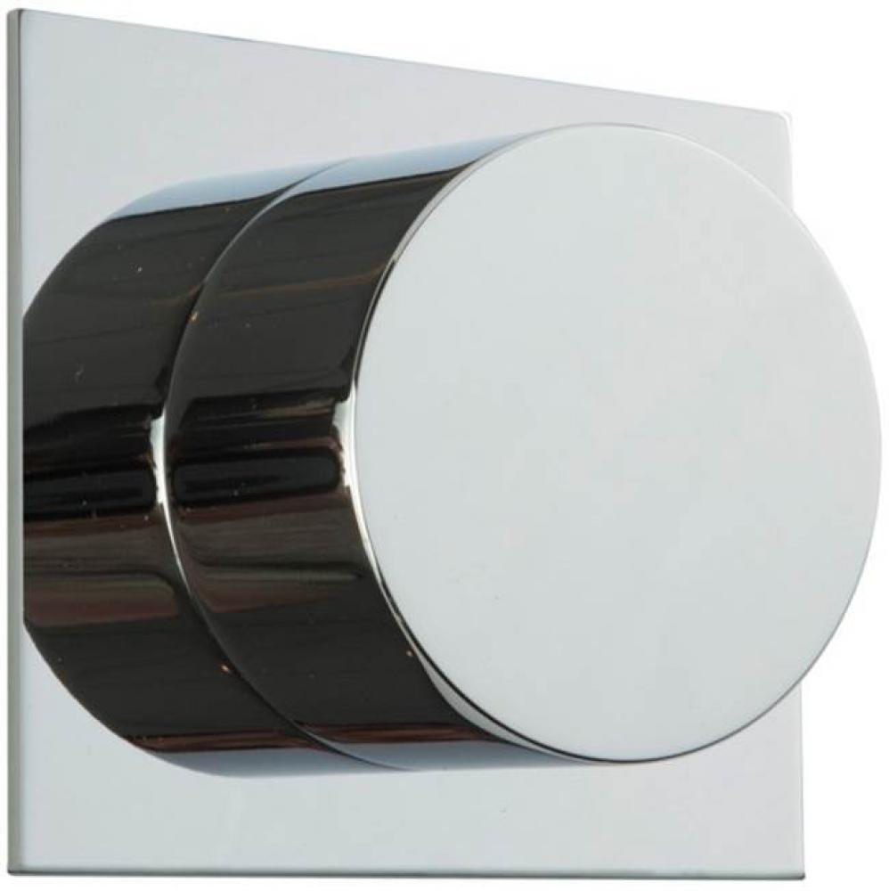 Square & Round Volume Control Trim Kit Chrome