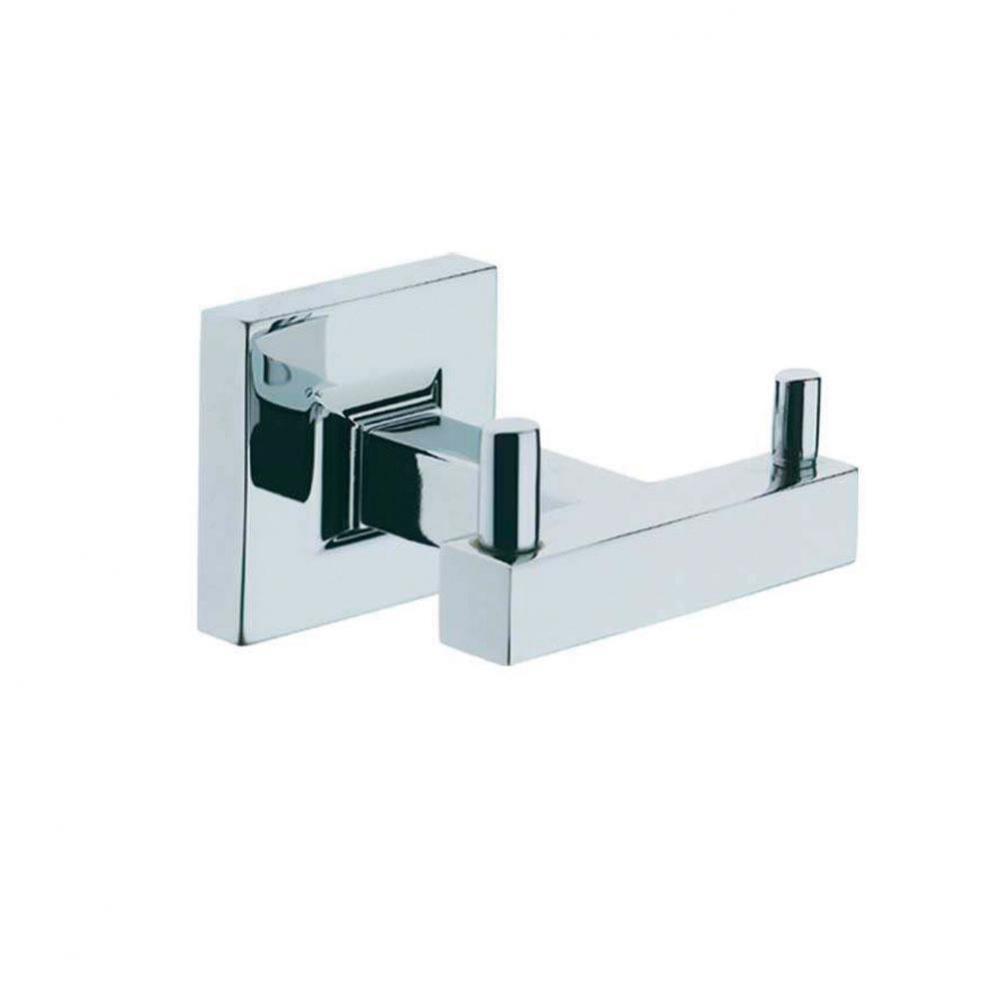 Diora Double Robe Hook Chrome