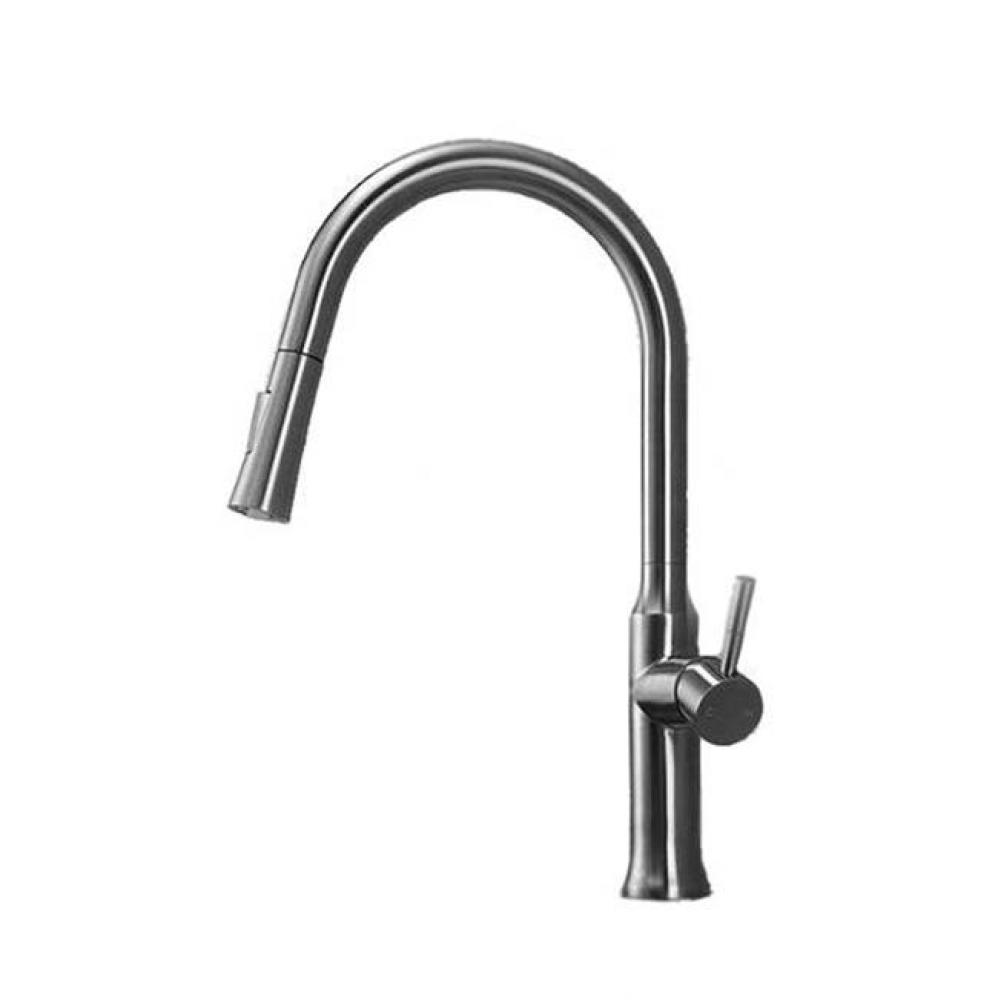 Trova Transitional Kitchen Faucet with Pulldown Spray Chrome