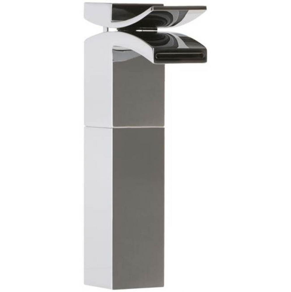 Quarto Vessel Lav Faucet Front Flow Chrome