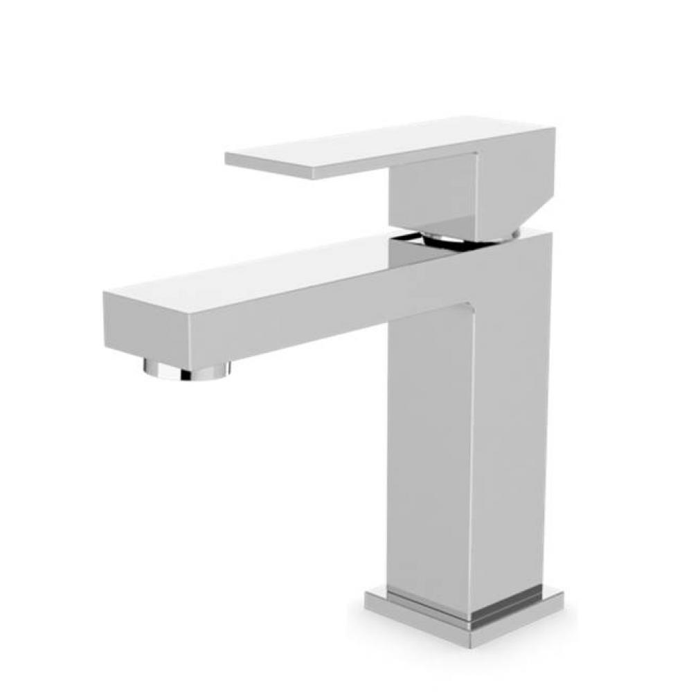 Trova Square Single Hole Lavatory Faucet Chrome