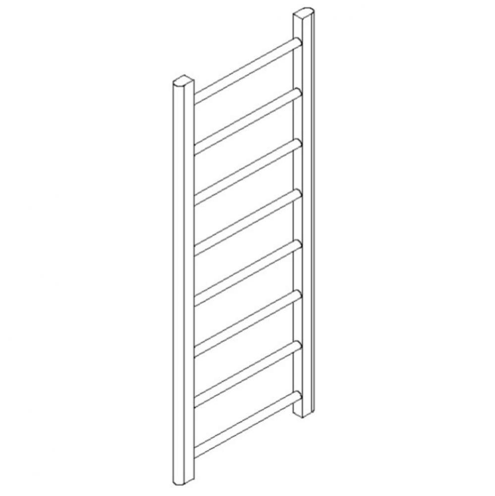 Ryton Towel Warmer 47'' x 18'' Hardwired Brushed