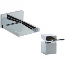 Artos F202ALT-4CH - Quarto In Wall Open Chute Tub Filler with Deck Mount Lever Control Chrome