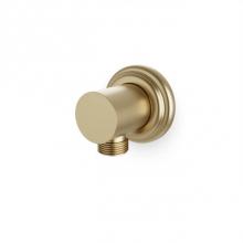 Artos F902-41CLSB - Shower Wall Outlet with Classic Escutcheon Satin Brass