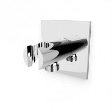 Artos F902-44CH - Shower Outlet Elbow with Hand Shower Holder R + S Chrome