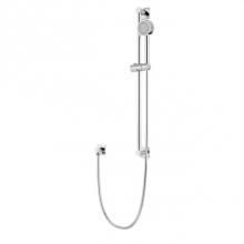 Artos F907-101CH - Square & Round Slidebar Kit with Separate Water Outlet and Multifunction Hand Shower Chrome