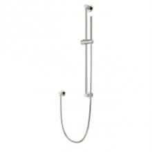 Artos F907-79PN - Round Slidebar Kit with Separate Water Outlet and Hand Shower Polished Nickel