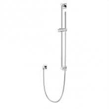 Artos F907-85CH - Square Slidebar Kit with Separate Water Outlet and Microphone Hand Shower Chrome