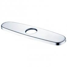 Artos F910-10CH - Trova Round 10'' Kitchen Faucet Cover Plate Chrome
