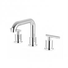 Artos FS316CH - Round 8'' Widespread Lavatory Faucet with Low Spout & Lever Handles Chrome