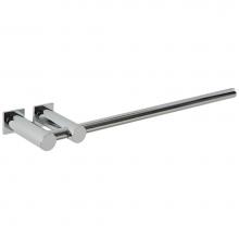 Artos LT22CH - Loft 12'' Towel Bar RND + SQU Escutcheon Chrome