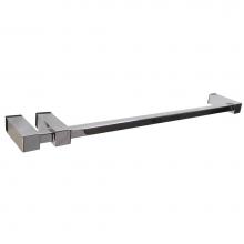 Artos LT40CH - Loft 18'' Double Post Towel Bar SQU Chrome