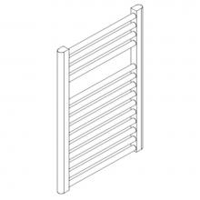 Artos M06845W-OB - Denby Towel Warmer 27'' x 18'' Hardwired Oil Rubbed