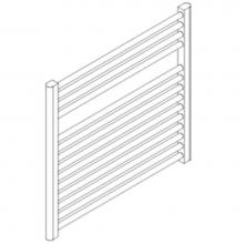 Artos M06875P-OB - Denby Towel Warmer 27'' x 30'' Plug-In Oil Rubbed