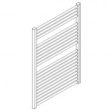 Artos M11175P-WH - Denby Towel Warmer 44'' x 30'' Plug-In White