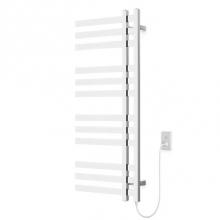 Artos MS12250RP-CH - Lioni Square 48'' x 20'' Plug-In Towel Dryer with Hardwire Kit on Right Chrome