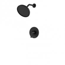 Artos TS181BK - Trova Classic Pressure Balance Shower Trim Kit Matte Black