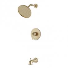 Artos TS182SB - Trova Classic Pressure Balance Tub / Shower Trim Kit Satin Brass