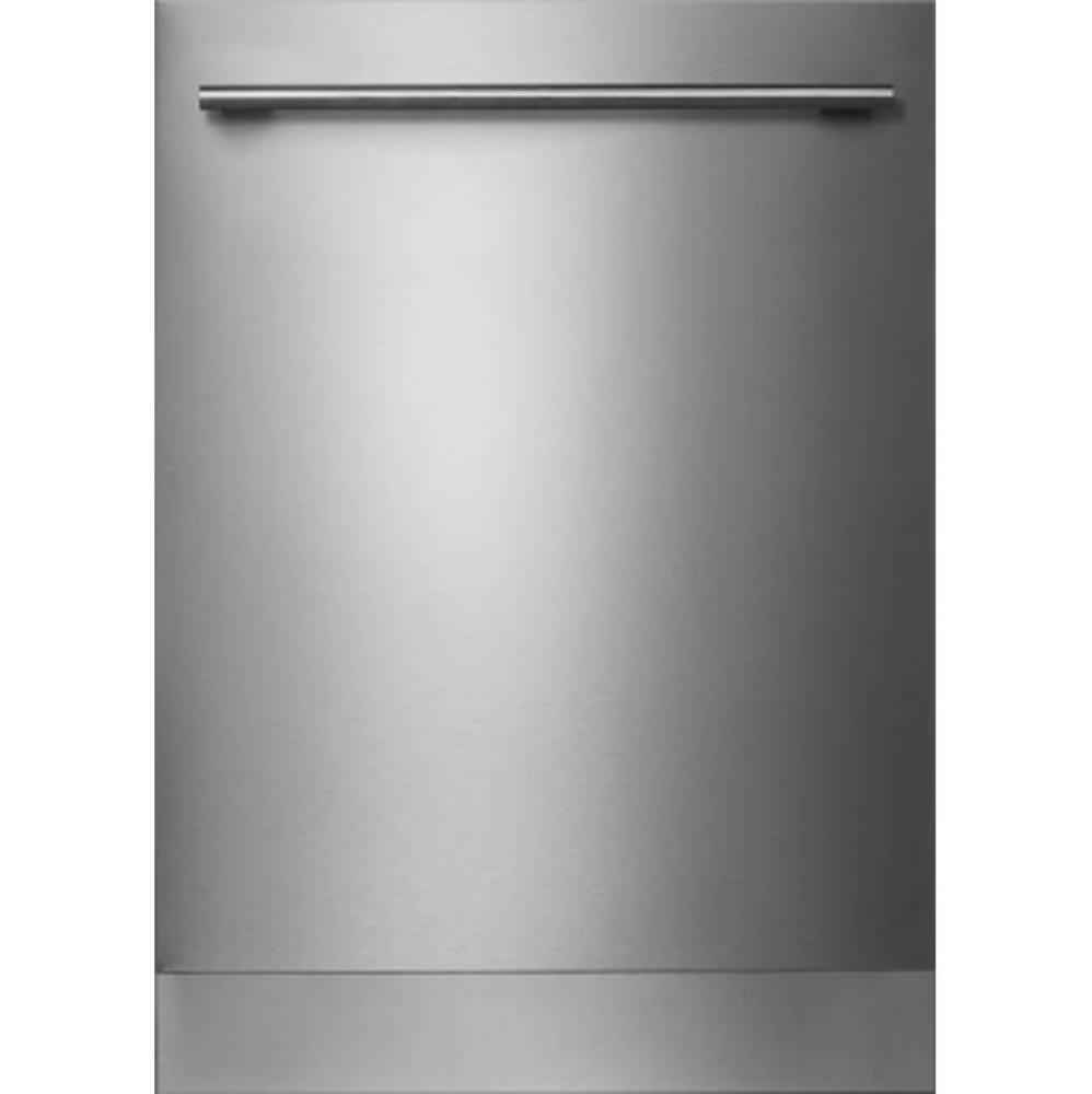 24'' Dishwasher, Hidden Controls, Turbo Dry, XL, Stainless, Tubular Handle, 2 Racks, 1 T